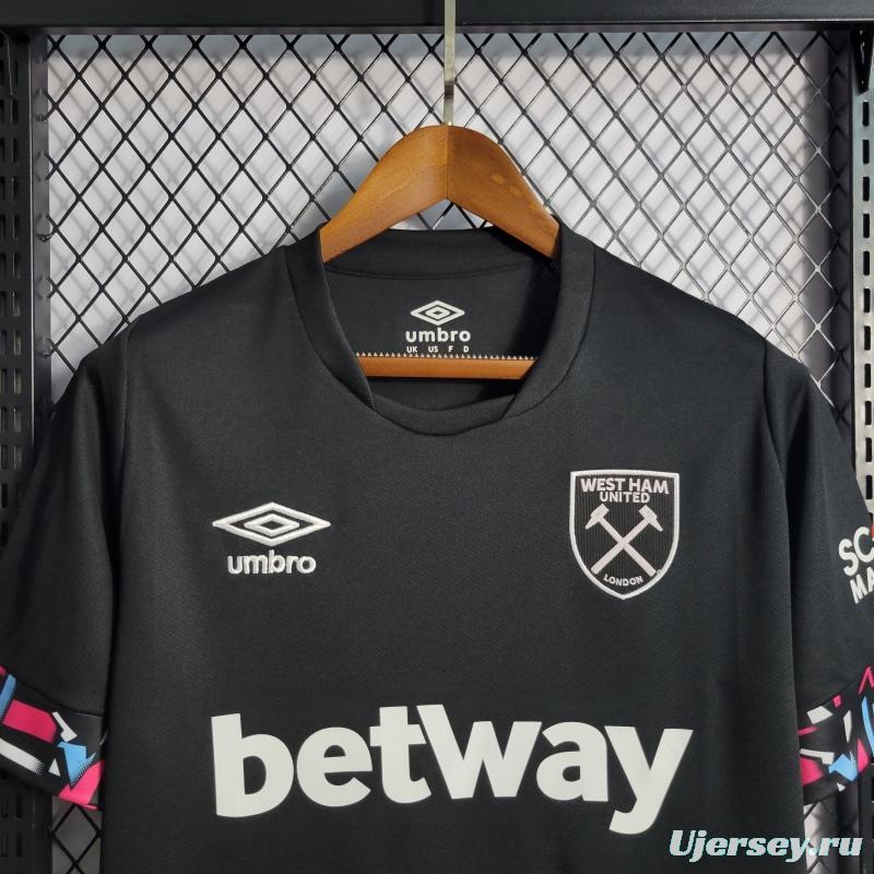 22/23 West Ham Away Soccer Jersey