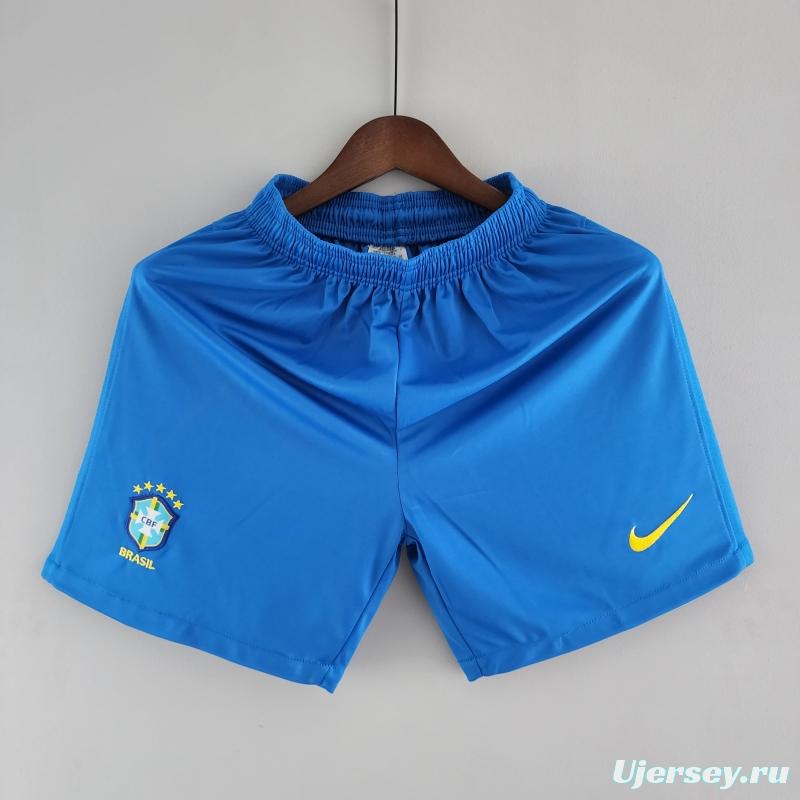 2022 Brazil Shorts Blue