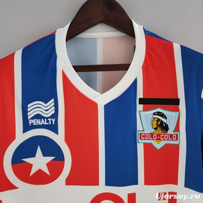 Retro 1986 Colo Colo Away Soccer Jersey