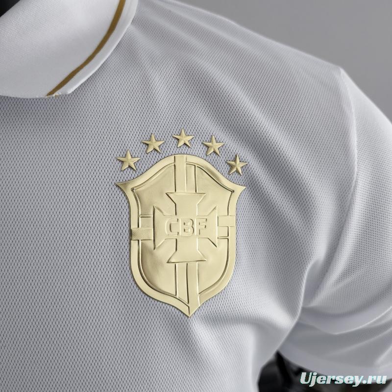 2022 POLO Brazil White Jersey