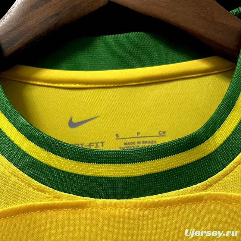 2022 Brazil Black Concept Yellow Jersey