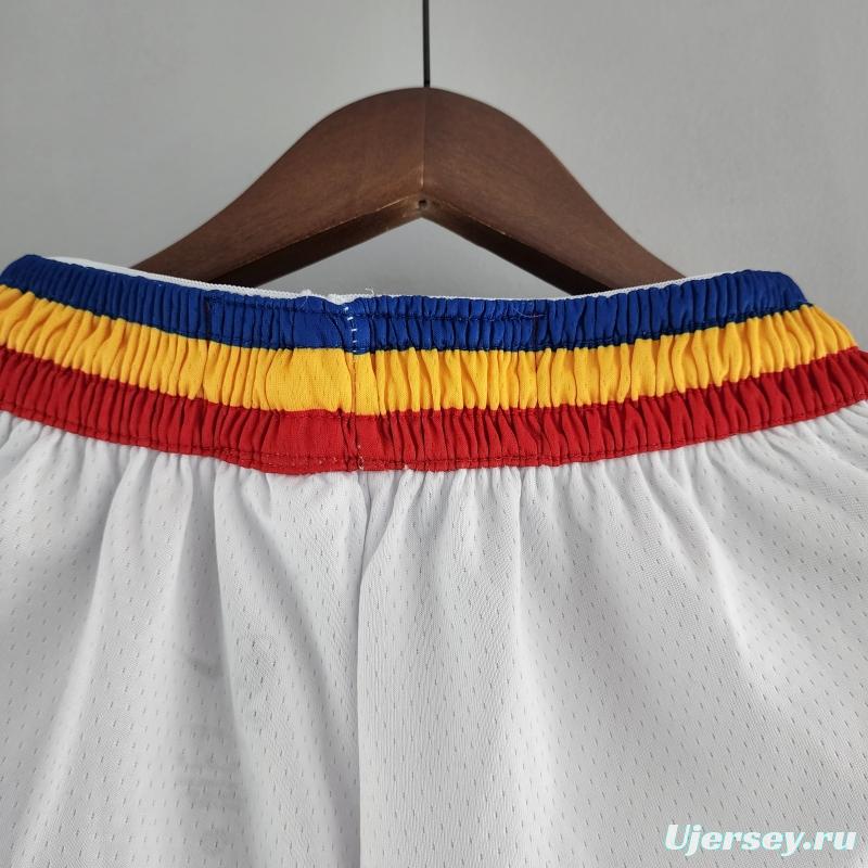 Golden State Warriors NBA Shorts White