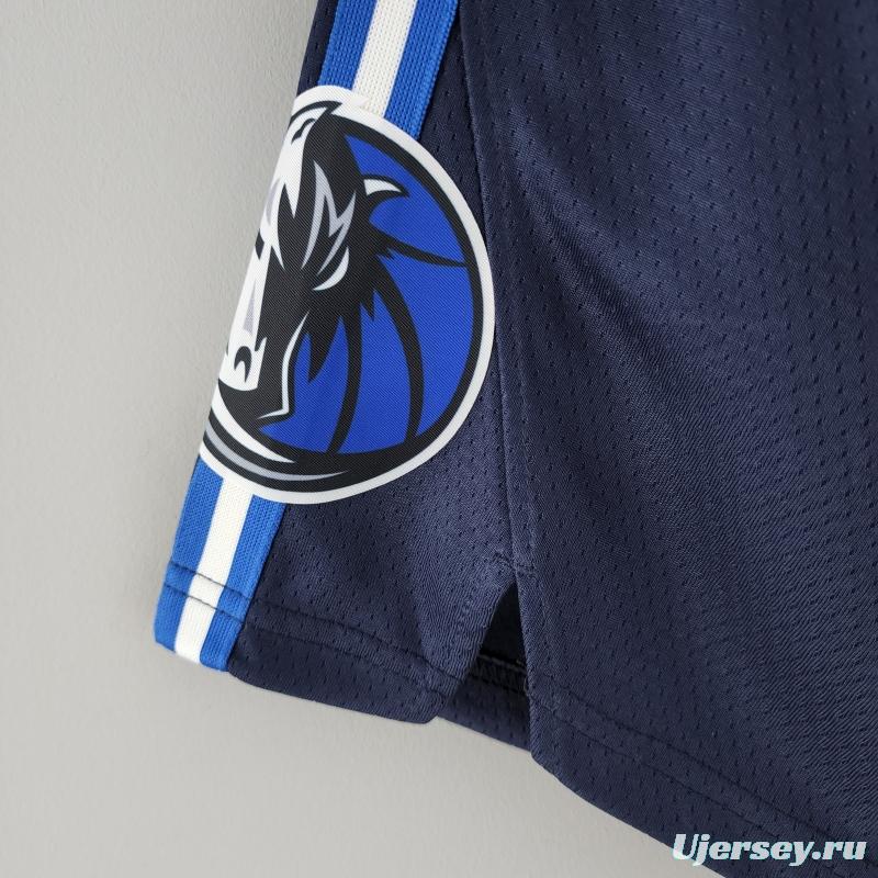 Dallas Mavericks NBA Shorts Royal Blue