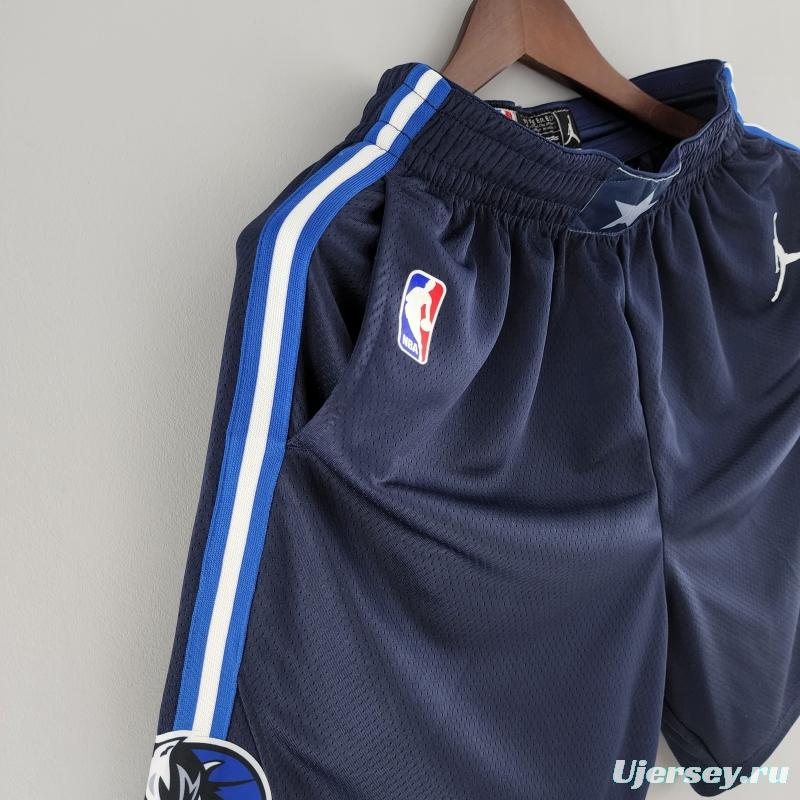 Dallas Mavericks NBA Shorts Royal Blue