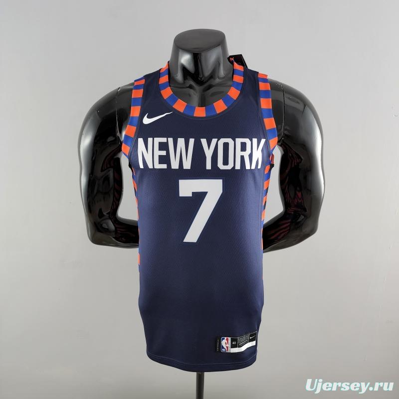 New York Knicks ANTHONY #7 Striped NBA Jersey