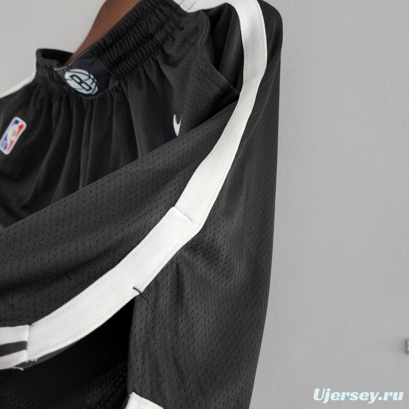 75th Anniversary Brooklyn Nets NBA Shorts Black