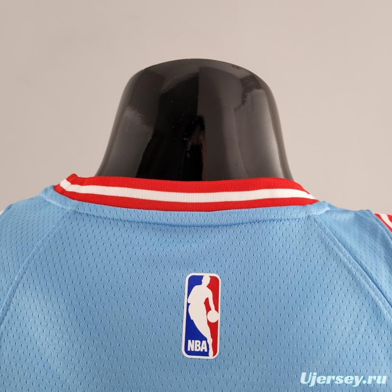 Chicago Bulls JORDAN#23 Blue NBA Jersey