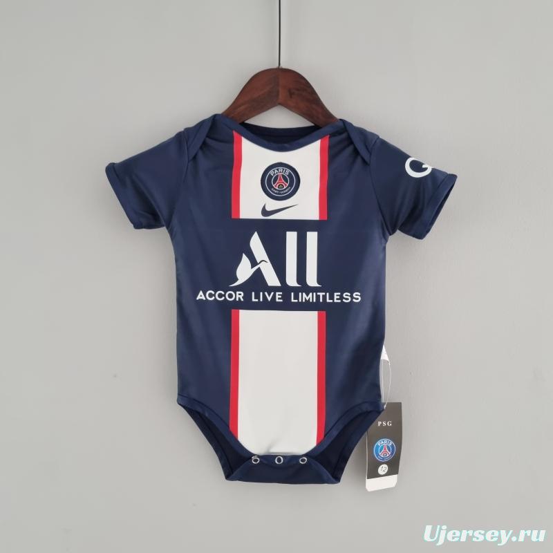 22/23 PSG Home Baby Home KM#0032 9-12 Soccer Jersey