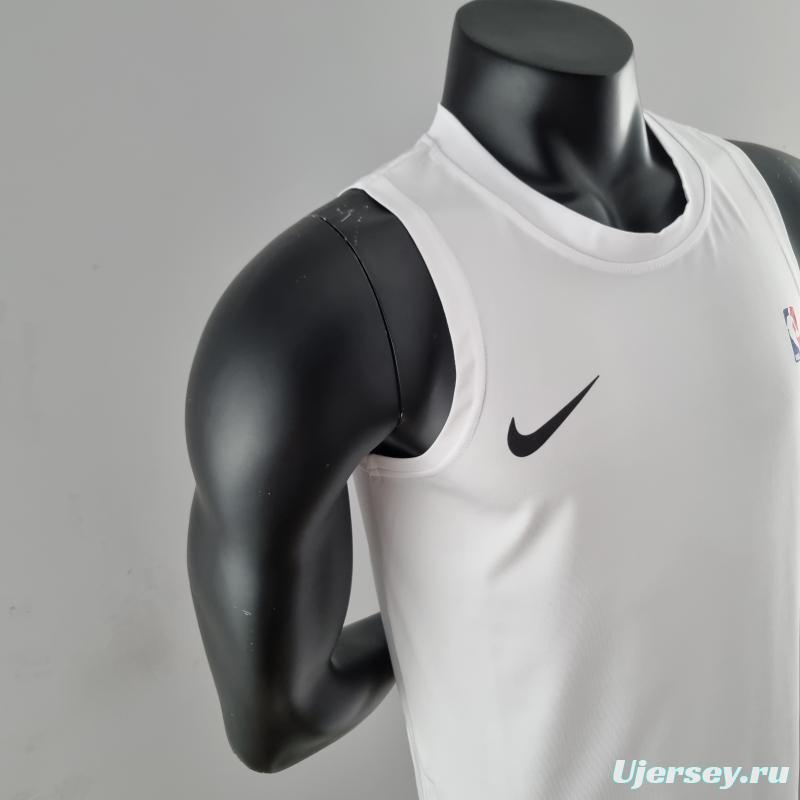 2022 Nike Pure White Vest Shirts #K000190