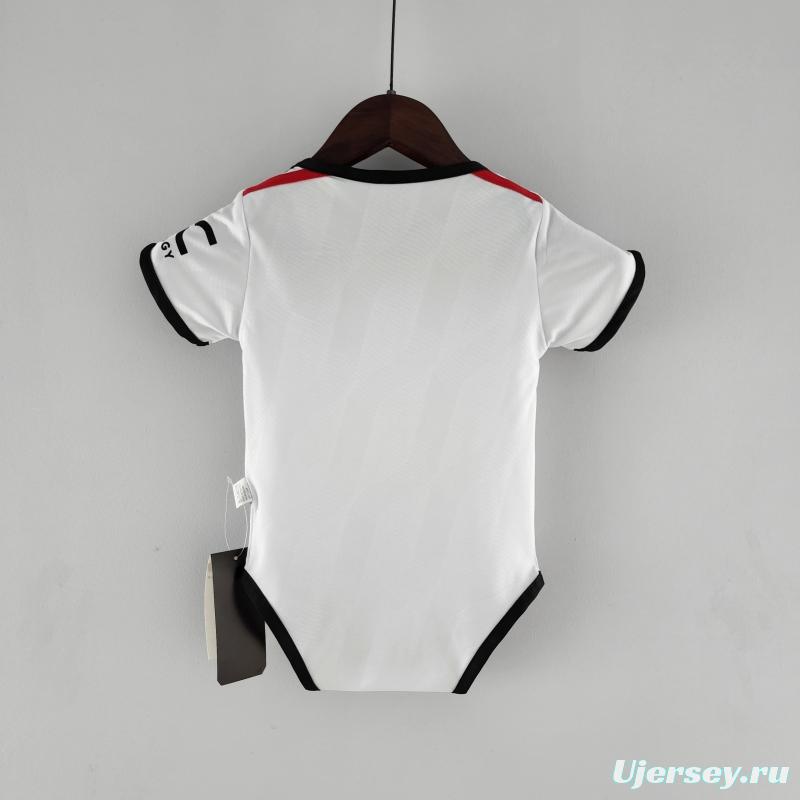 22/23 Manchester United Away White Baby Jersey 9-12 MONTH KM#0036