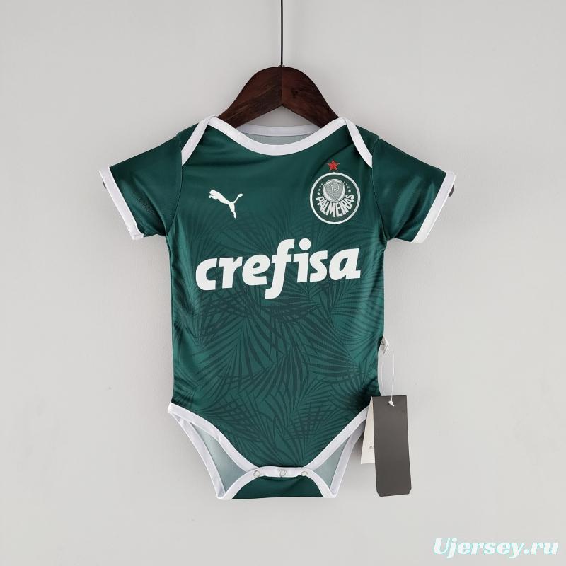 22/23 Palmeiras Home Baby Jersey 9-12 MONTH KM#0033