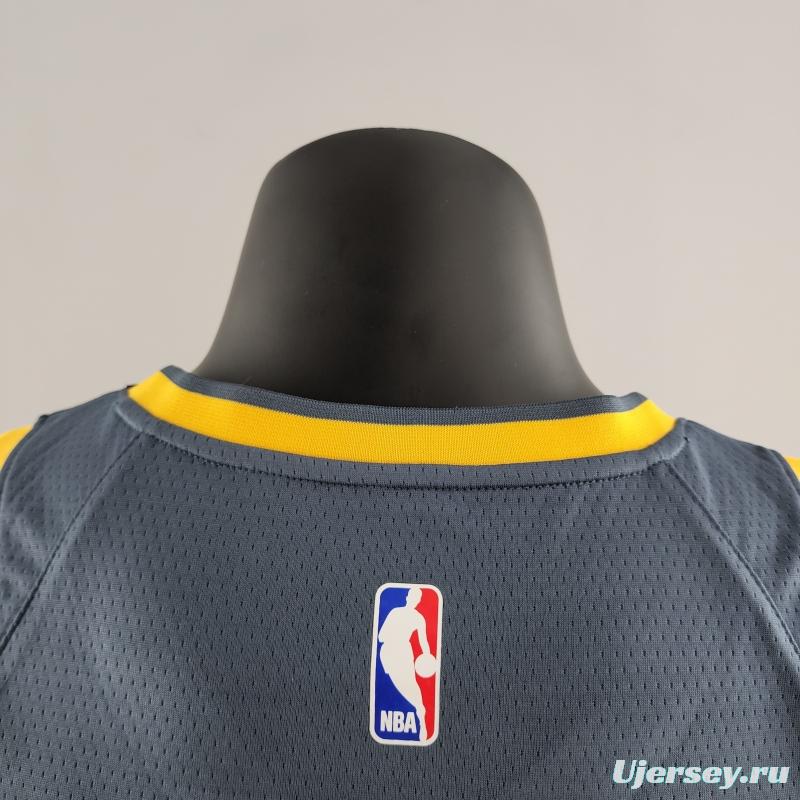 2018 WIGGINS #22 Golden State Warriors Grey NBA Jersey