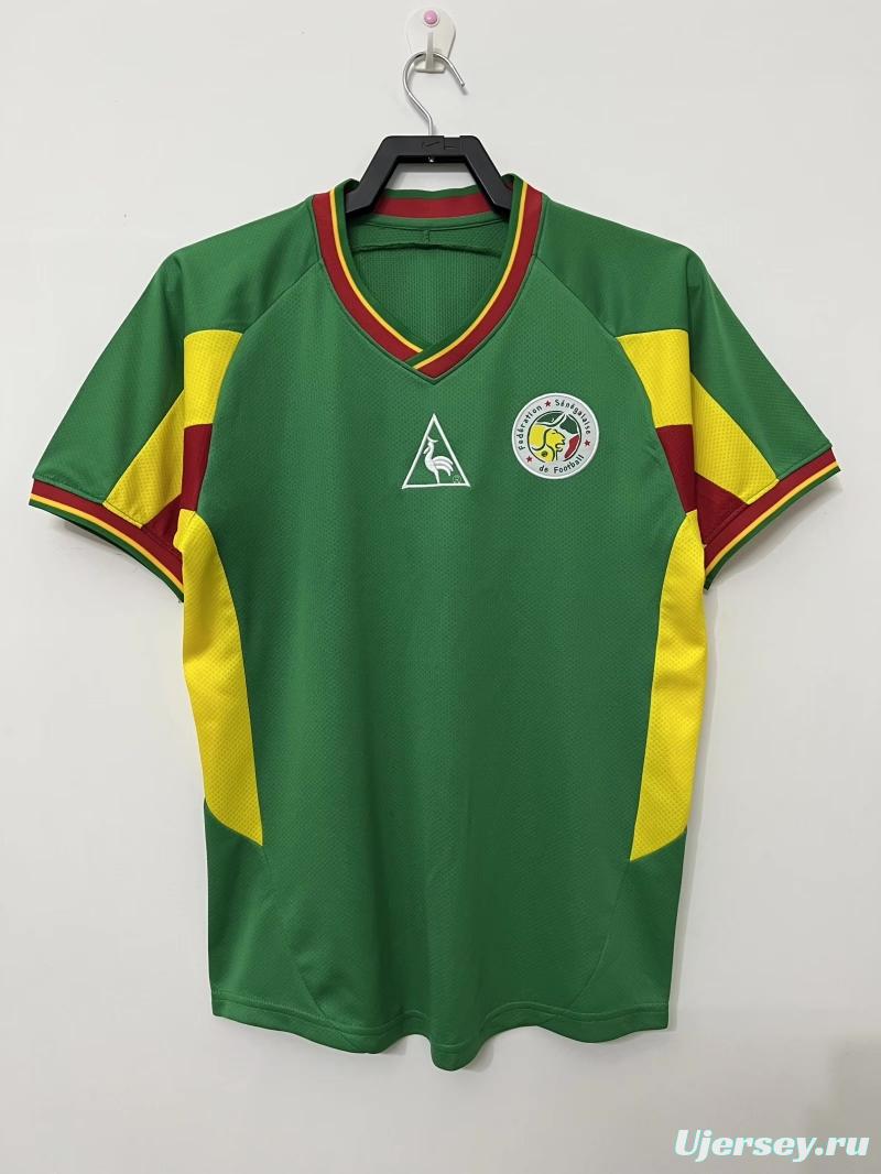 Retro 2002 Senegal Green Jersey