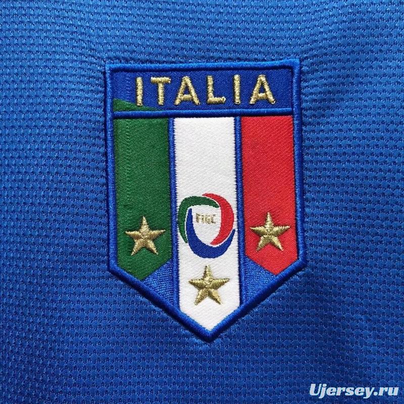 Retro 2006 Italy Home Soccer Jersey