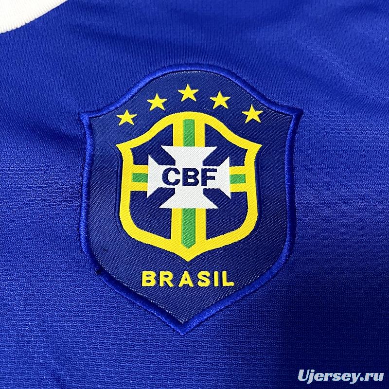 Retro 2006 Brazil Away Soccer Jersey