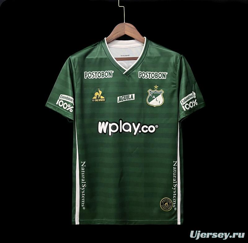 22/23 Colombian Deportivo Cali Home Soccer Jersey