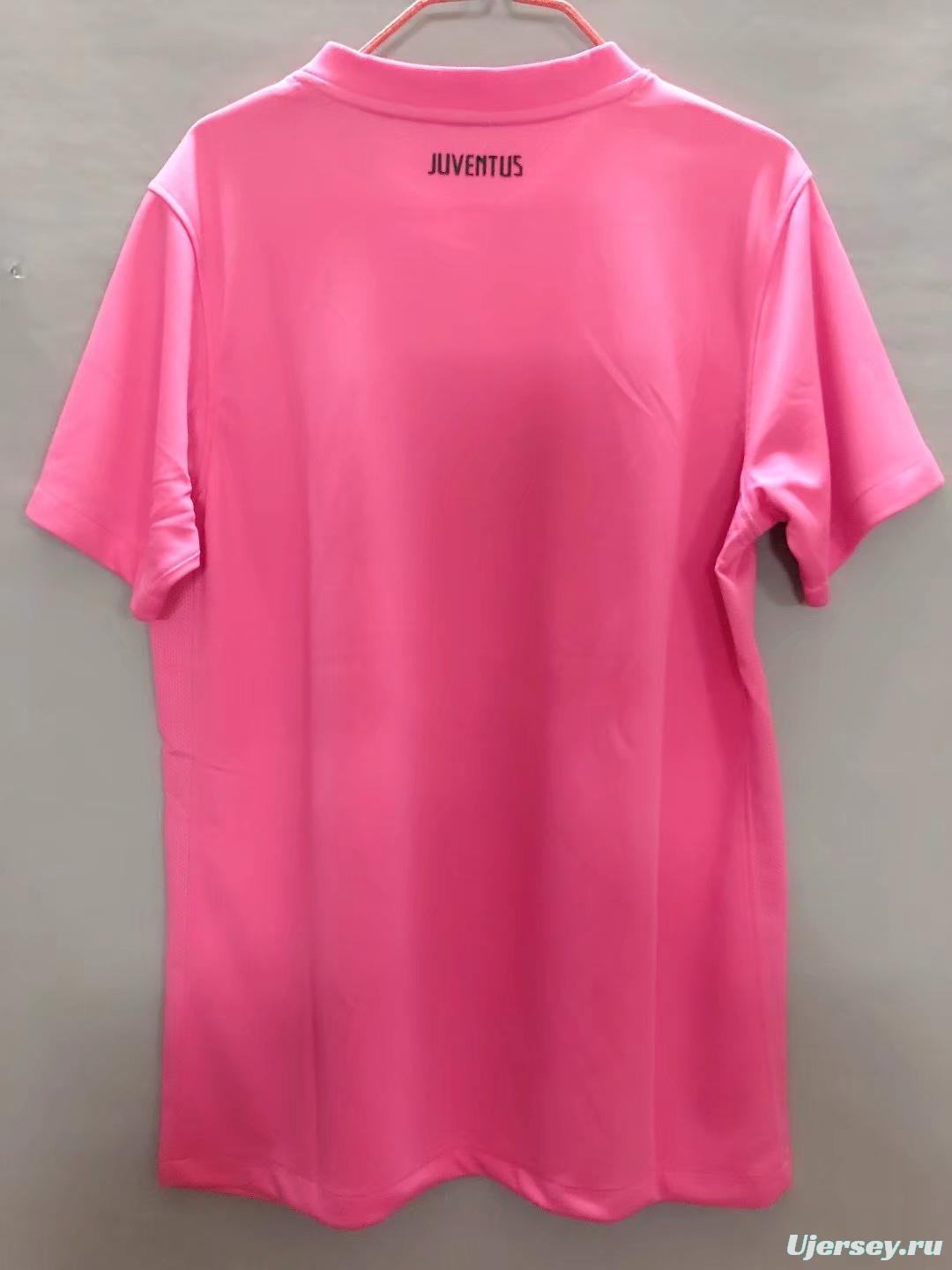 Retro 11/12 Juventus Away Pink Soccer Jersey