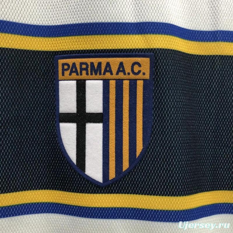 Retro 02/03 Parma Away Soccer Jersey