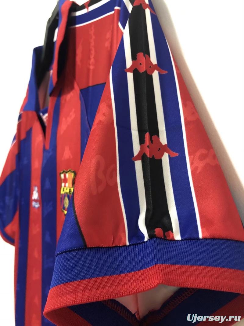 Retro 96/97 Barcelona Home Soccer Jersey