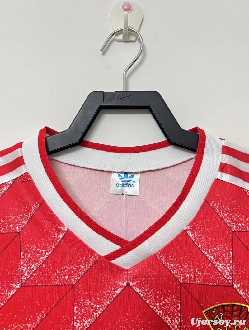 Retro 88/89 USSR Home Soccer Jersey
