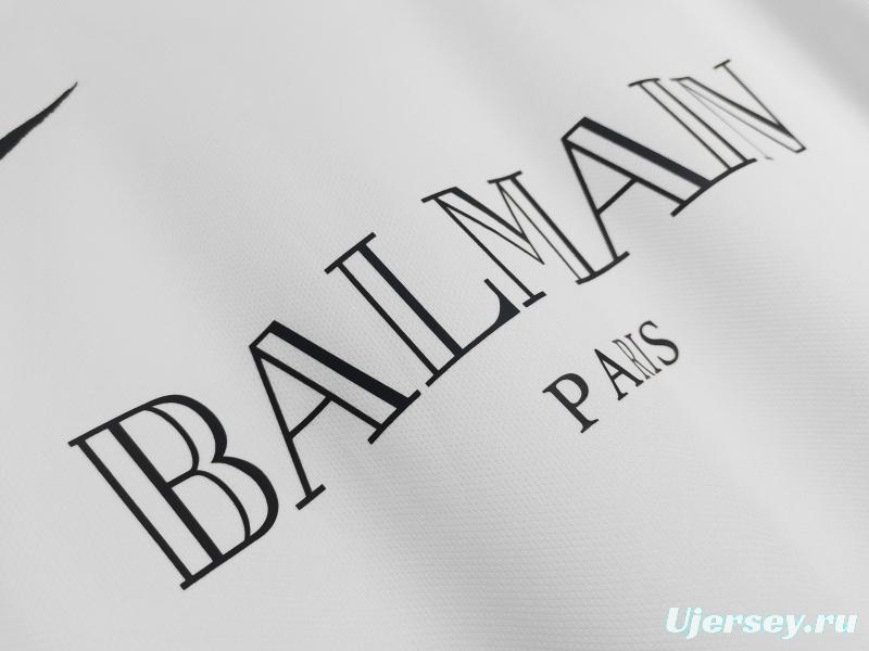 Retro 2020 PSGx Balmain White Jersey