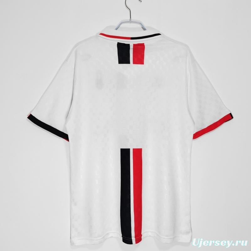 Retro 1995/96 AC Milan Away Soccer Jersey