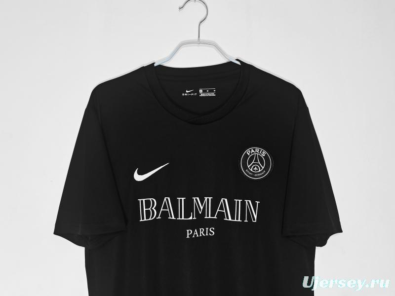 Retro 2020 PSGx Balmain Black Jersey