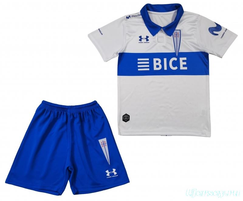 Retro Kids 2021/22 Club Deportivo Universidad Catolica Home Soccer Jersey