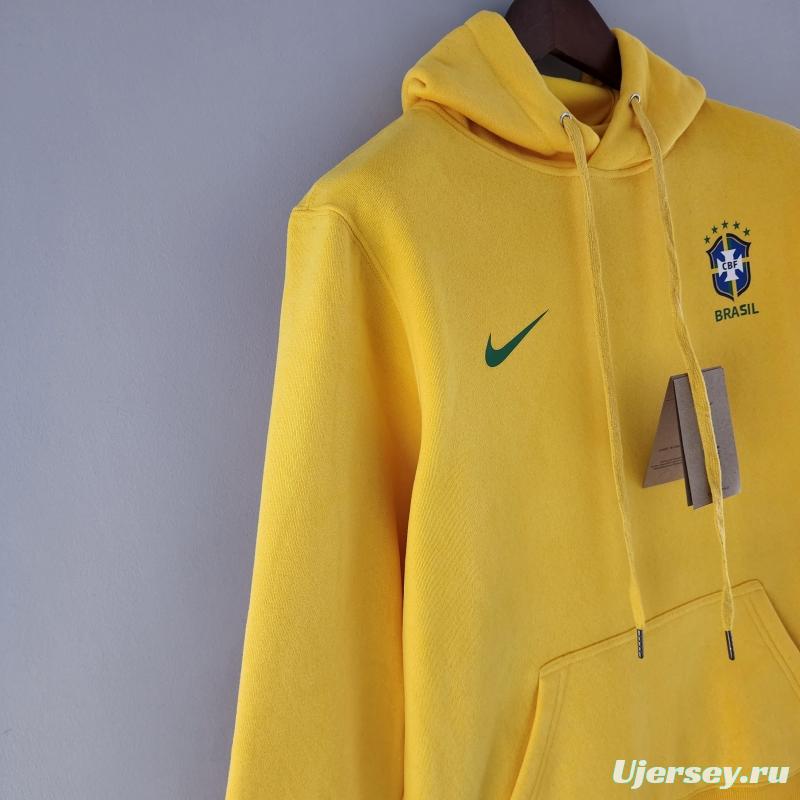 2022 Brazil Hoodie Yellow