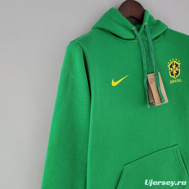 2022 Brazil Hoodie Green