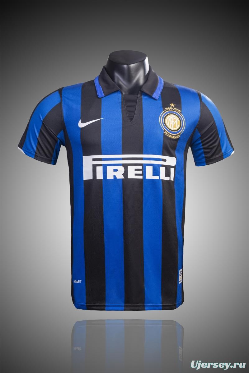 RETRO 07/08 Inter Milan Home Soccer Jersey