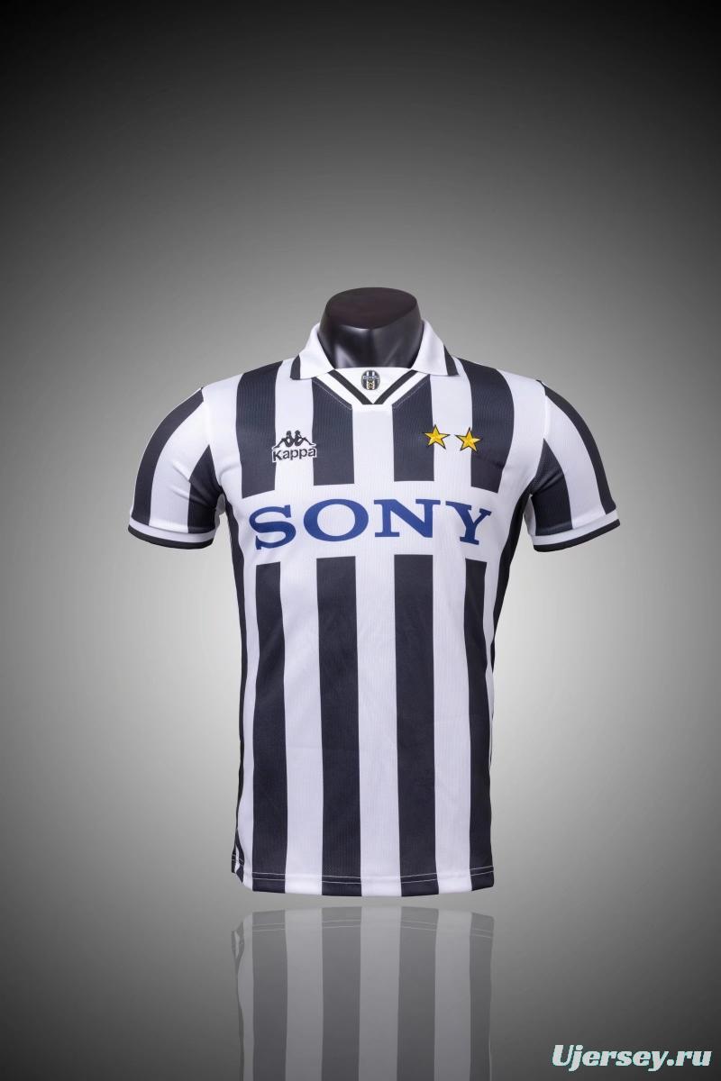 RETRO 95/97 Juventus Home Soccer Jersey