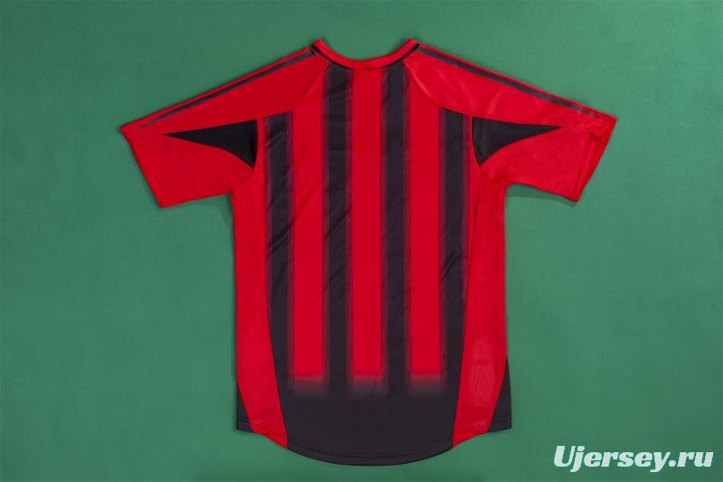 RETRO 04/05 AC Milan Home Soccer Jersey