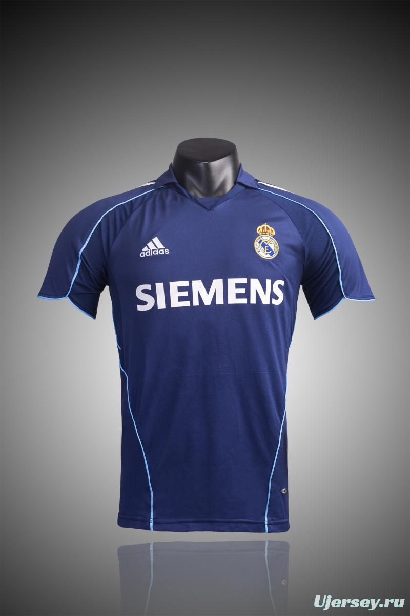 RETRO 05/06 Real Madrid Away Soccer Jersey