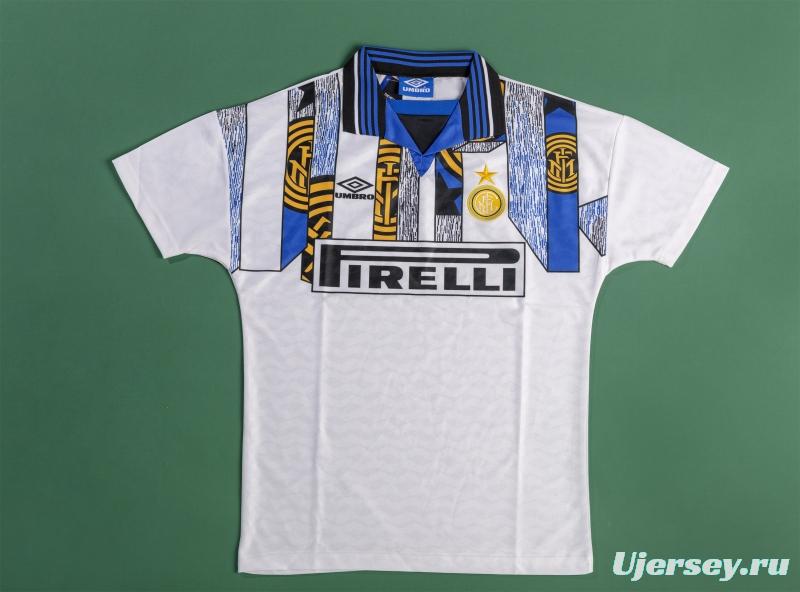 RETRO 94/95 Inter Milan Away Soccer Jersey