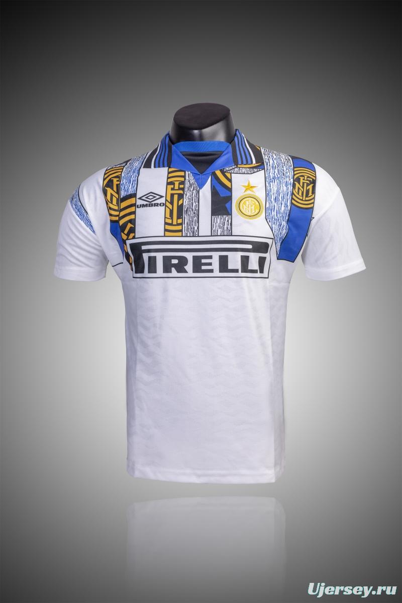 RETRO 94/95 Inter Milan Away Soccer Jersey