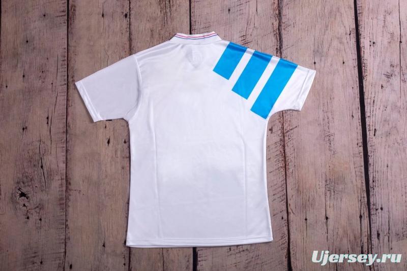 RETRO 92/93 Marseille Home Soccer Jersey