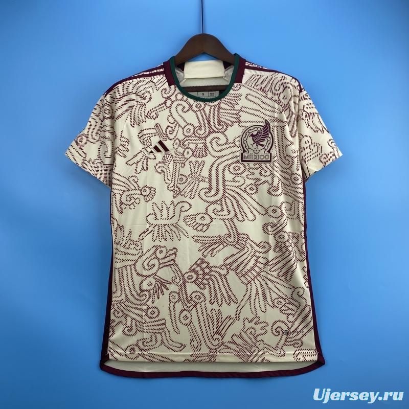 2022 Mexico World Cup Away Soccer Jersey