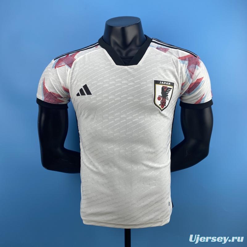 Player Version 2022 Japan Away World Cup Soccer Jersey