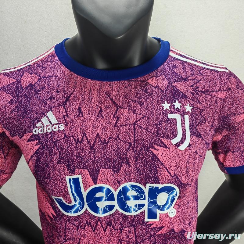 Player Version 22/23 Juventus Third Soccer Jersey