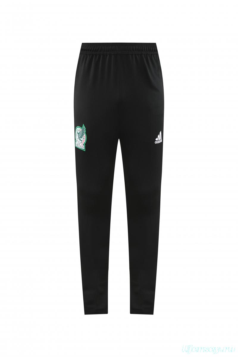 2022 Mexico Dark Green Full Zipper Tracksuit