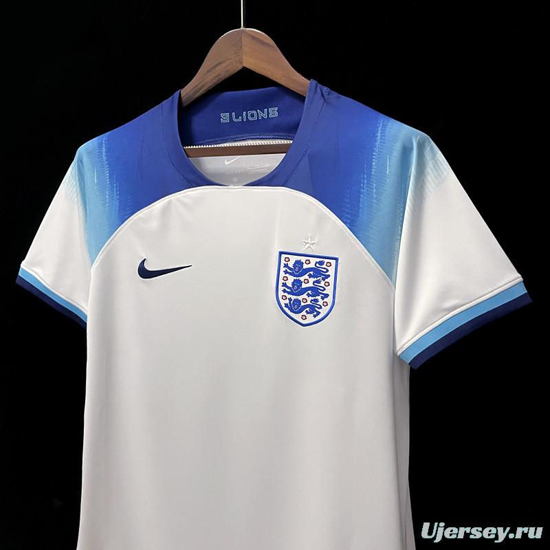 Retro 2022 England Home Soccer Jersey