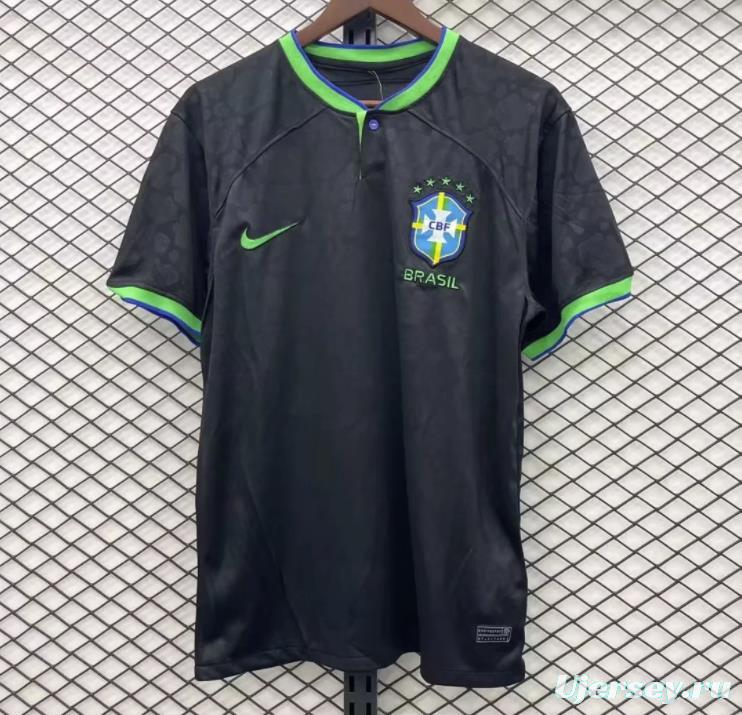 2022 Brazil Black Special Edition Jersey