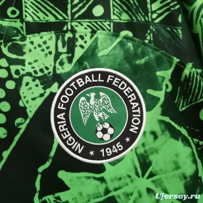 2022 Nigeria Green Training Jersey