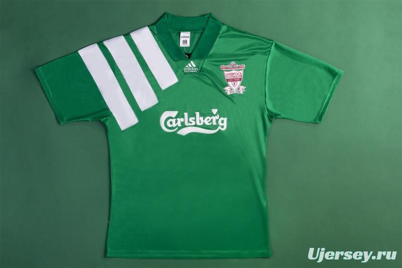 RETRO 92/93 Liverpool Away Soccer Jersey