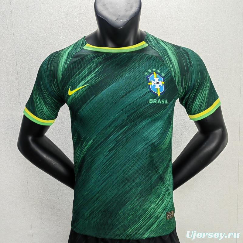 Player Version 2022 Brazil Green Special Jersey