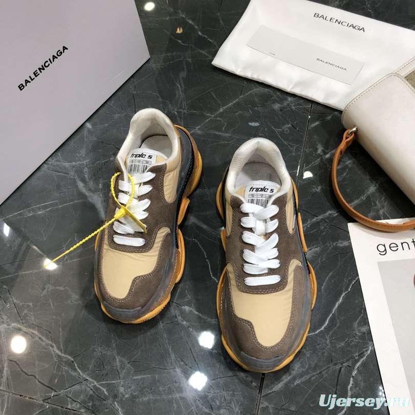 Men/Women Balenciaga Triple S Sneaker Brown