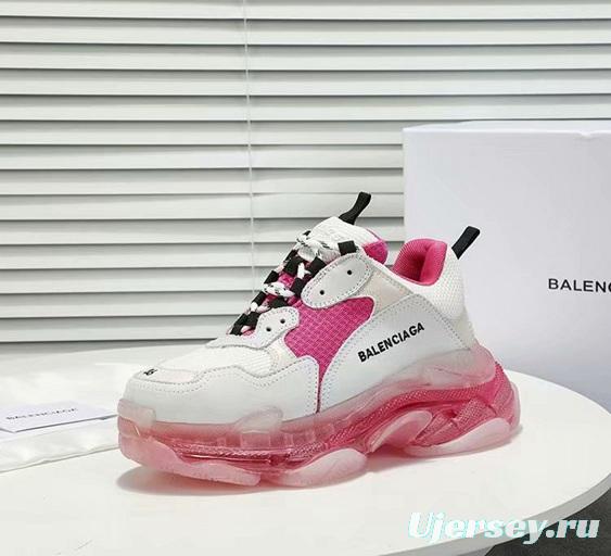 Men/Women Balenciaga Triple S Clear Sole Black Sneaker Item 6380380 4 Color