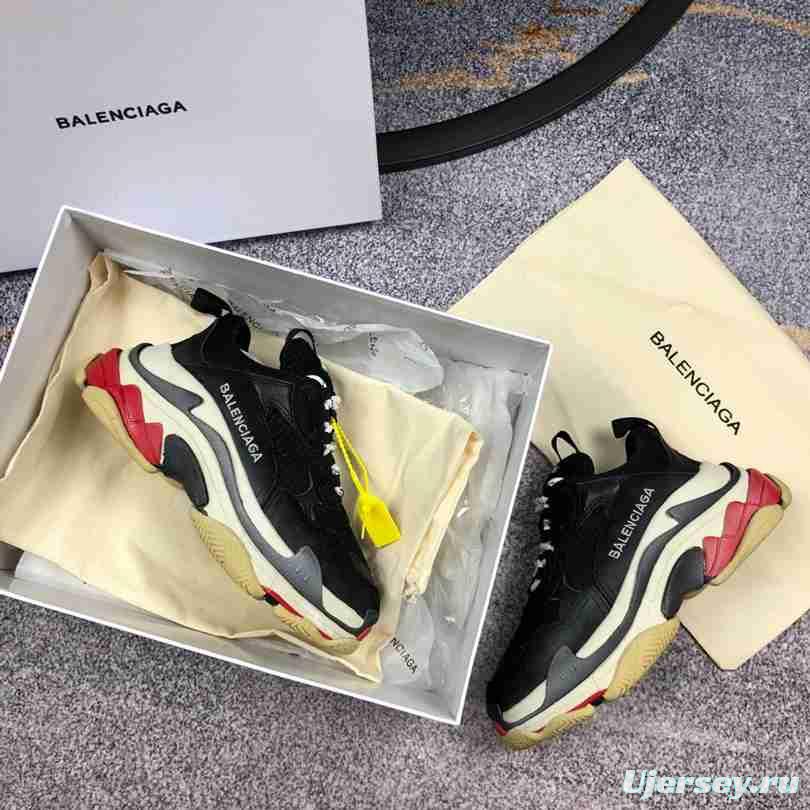 Men Balenciaga Triple-S Sneaker Red/Black