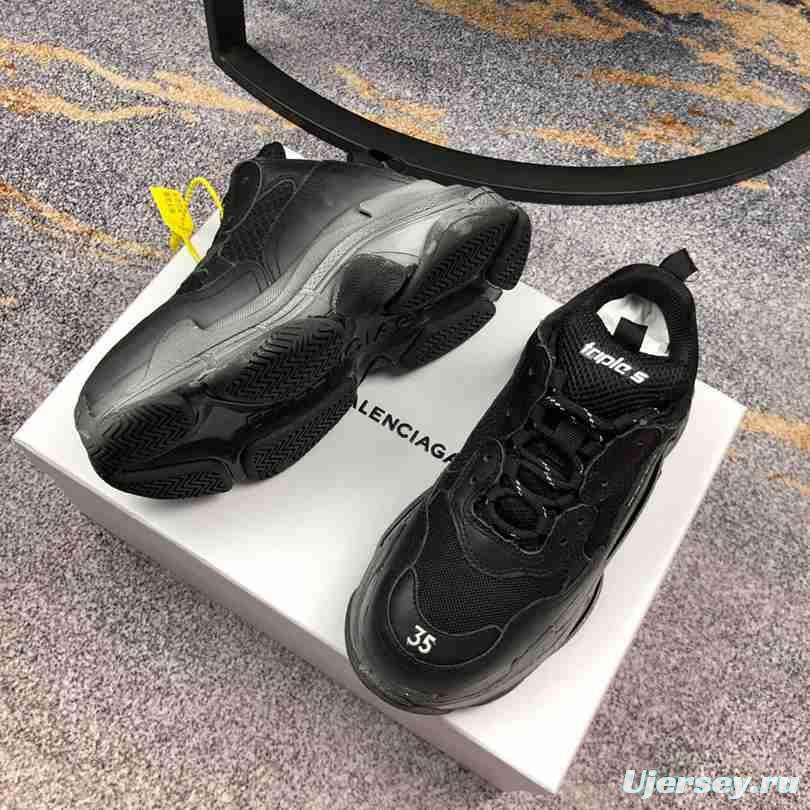 Men Balenciaga Triple-S Sneaker Black